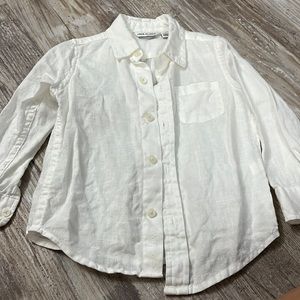 White linen perfect for summer - Janie and Jack 18-24 months